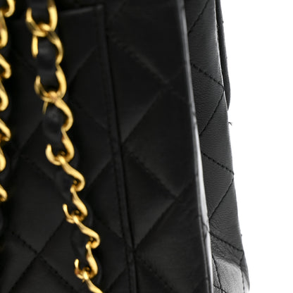Chanel Lambskin Quilted Medium Double Flap Black 16 of 16