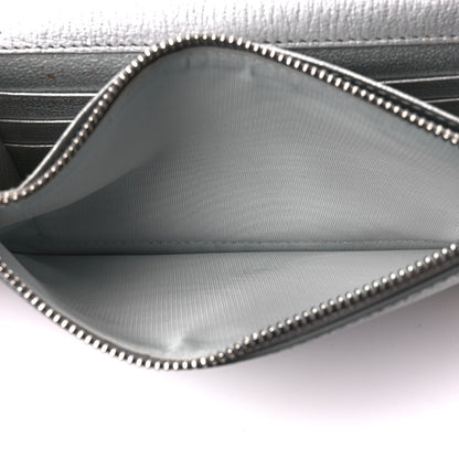 Givenchy Metallic Sugar Goatskin Pandora Chain Wallet Silver 6 of 11
