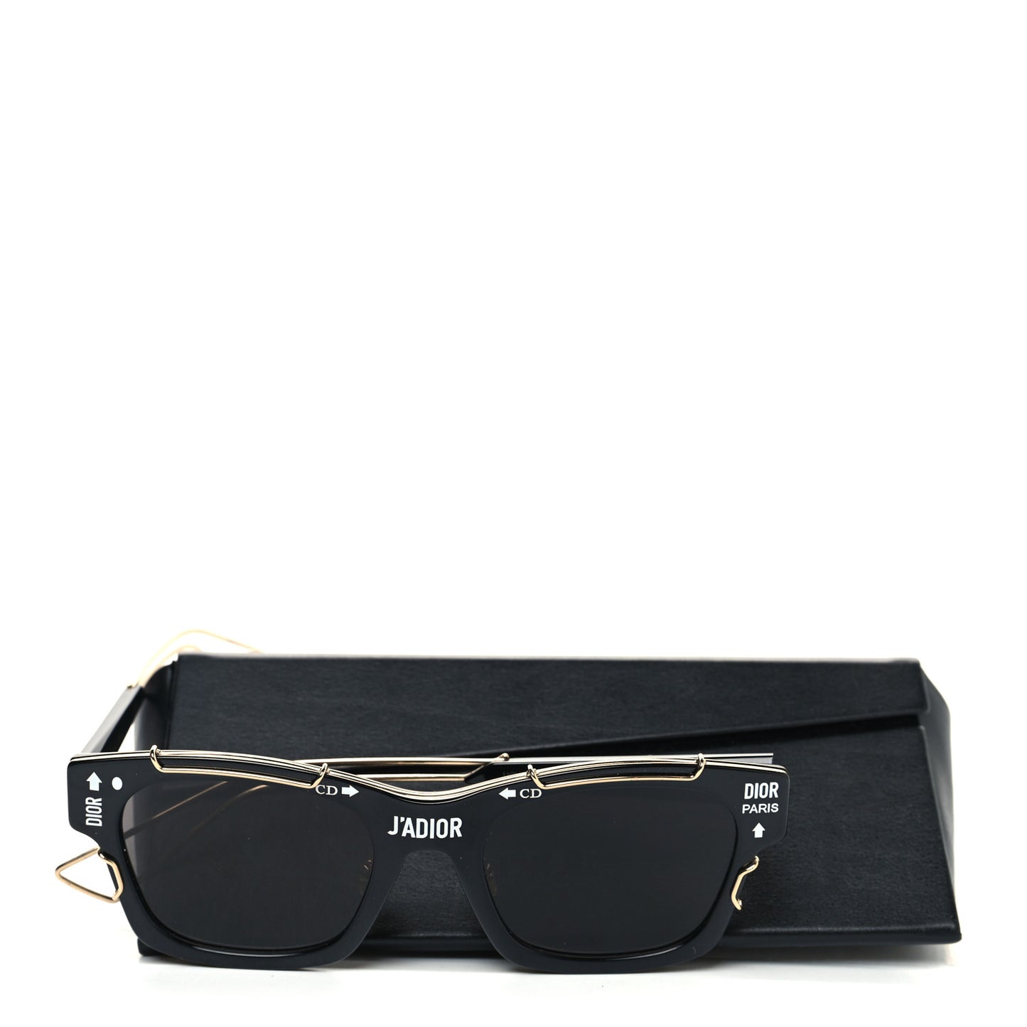 Acetate J'adior Sunglasses Black