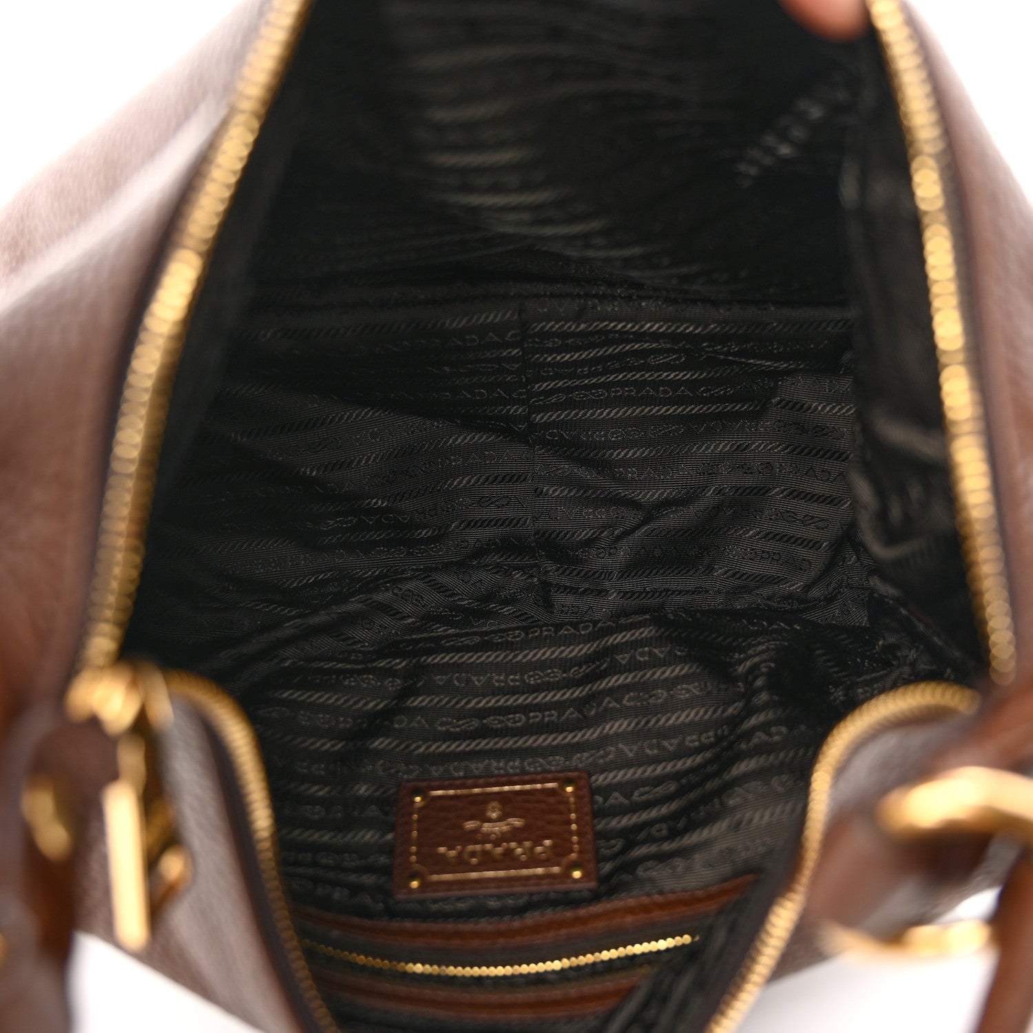 Prada Vitello Daino Hobo Bruciato 12 of 12