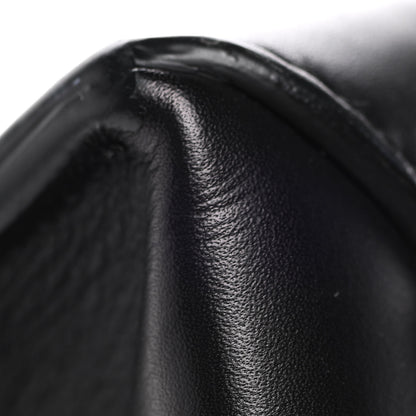 Celine Smooth Calfskin Ostrich Leg Medium Edge Shoulder Bag Black 20 of 21