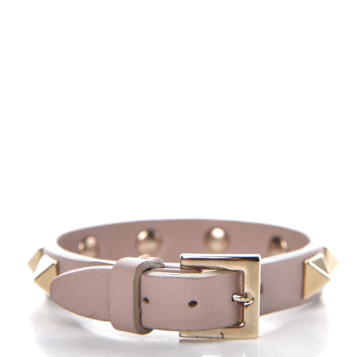 Vitello Rockstud Bracelet Blush