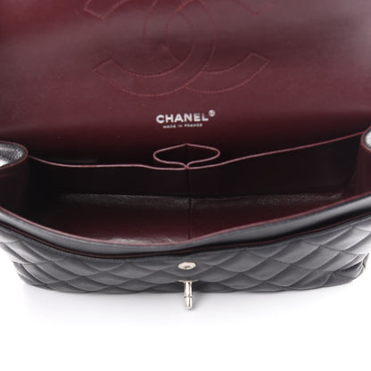 Chanel Caviar Quilted Jumbo Double Flap Black 5 of 15