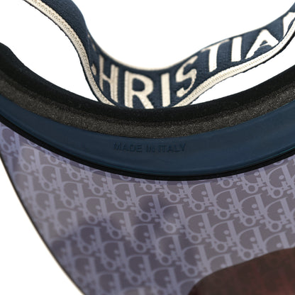 Christian Dior Oblique DiorClub V1U Sun Visor Blue 7 of 7
