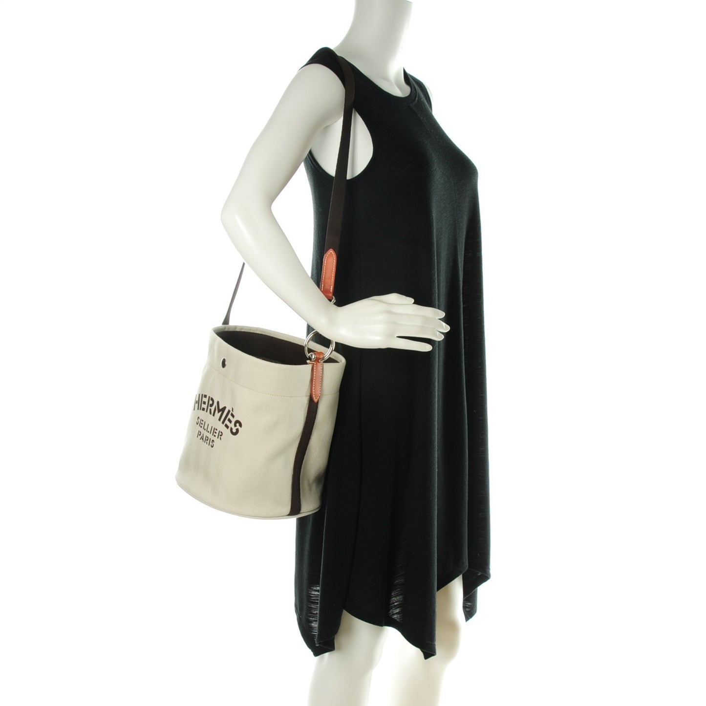Natural Barenia Toile Sac De Pansage Grooming Bag