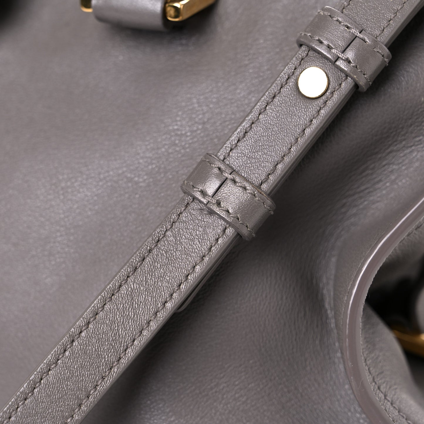 Smooth Calfskin Small Cabas Monogram Fog