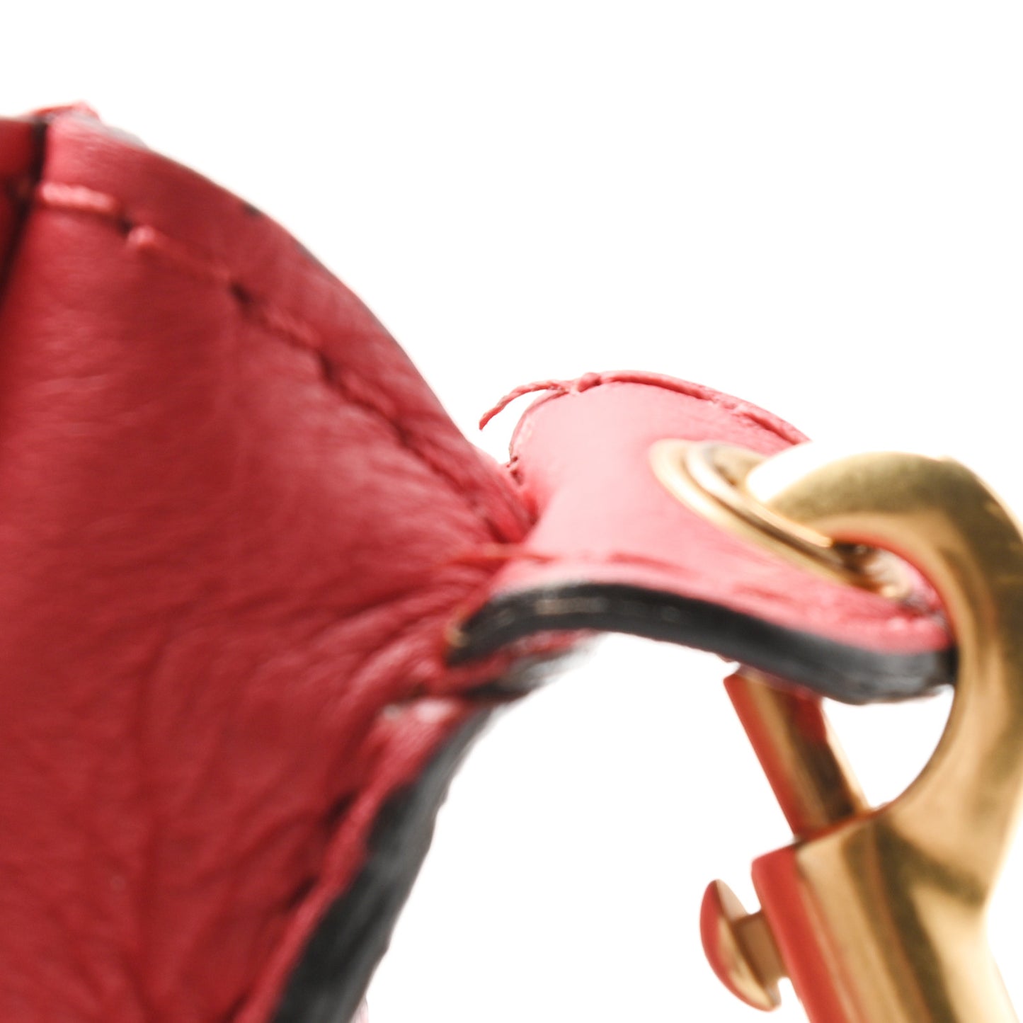 Calfskin Medium Marcie Satchel Red