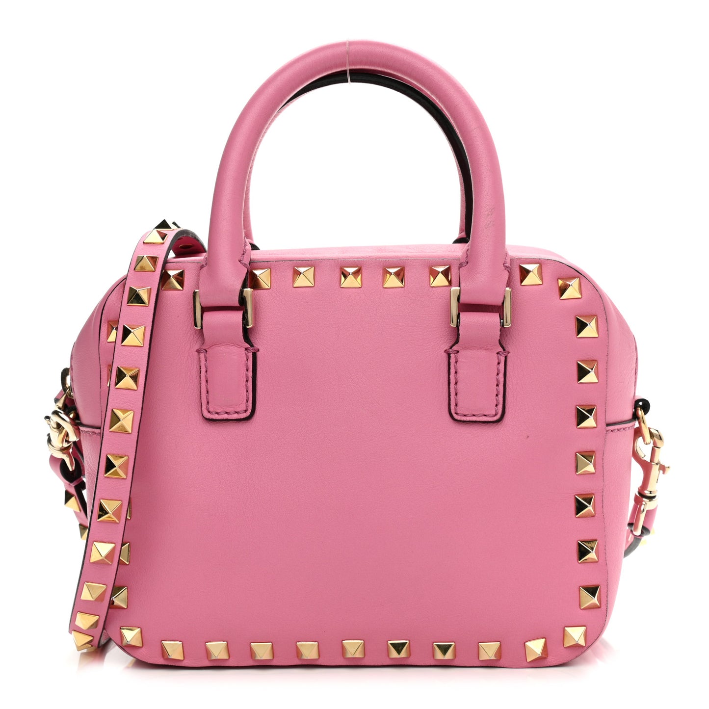 Vitello Mini Rockstud Convertible Satchel Ninphea