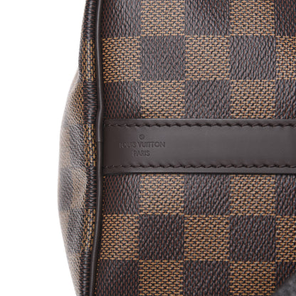 Louis Vuitton Damier Ebene Speedy Bandouliere 25 9 of 10