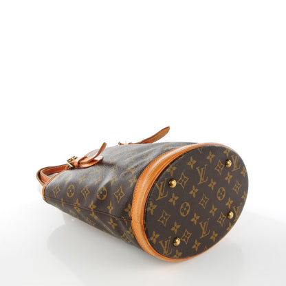 Louis Vuitton Monogram Petit Bucket 23 5 of 13