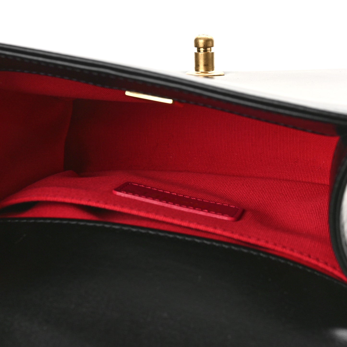Calfskin Mini Boy Flap Black