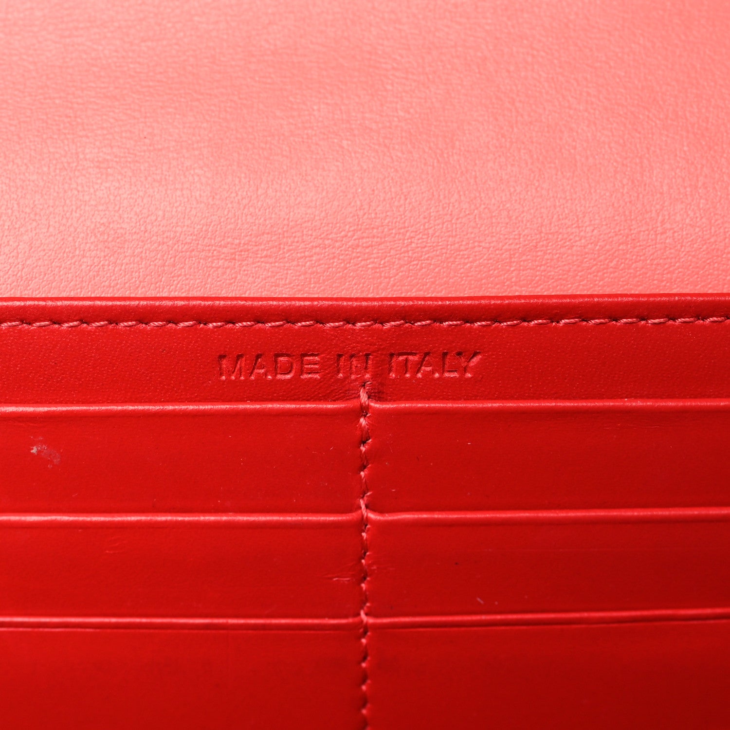 Christian Louboutin Calfskin Boudoir Chain Wallet Capucine 6 of 14