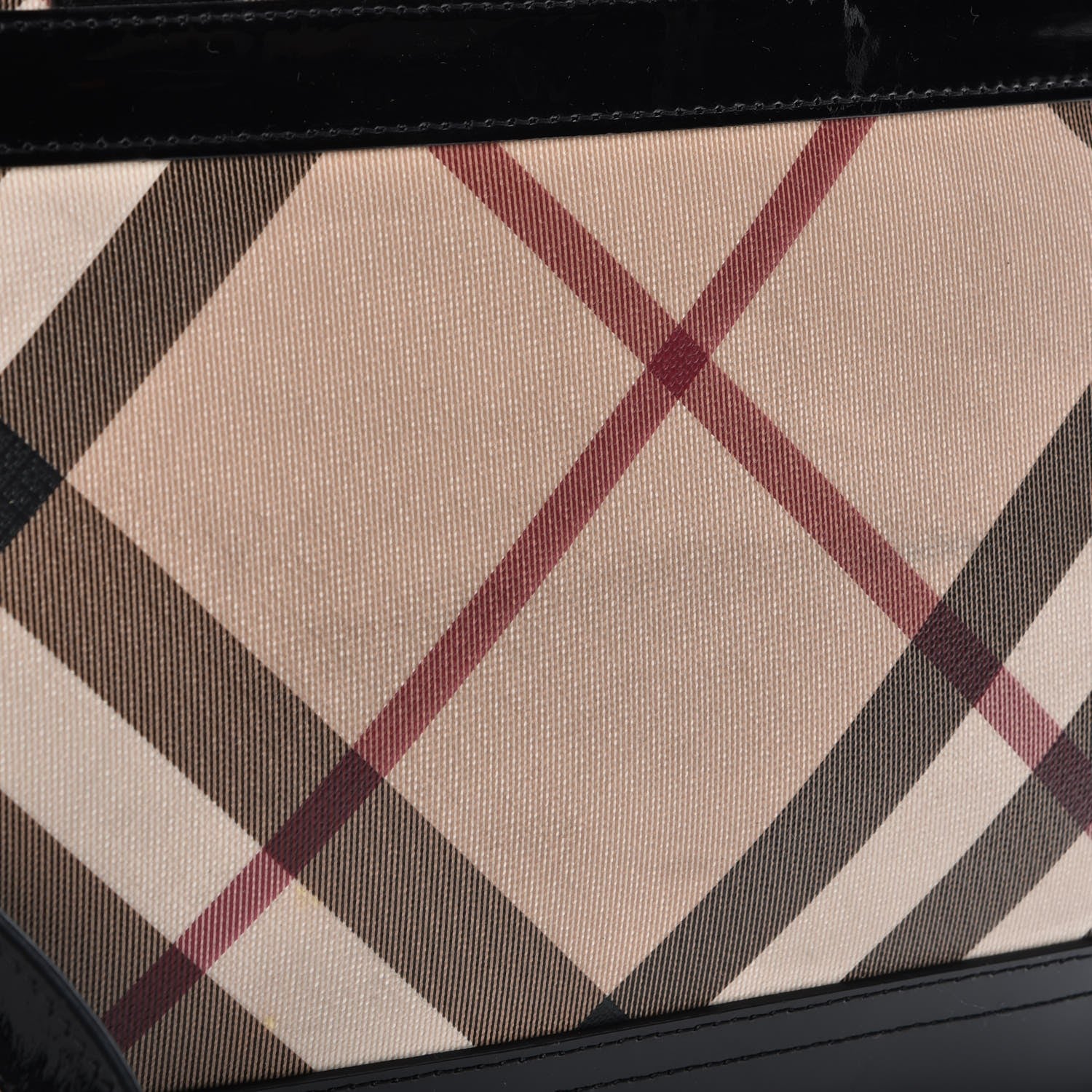 Burberry Nova Check Messenger Bag Black 9 of 12