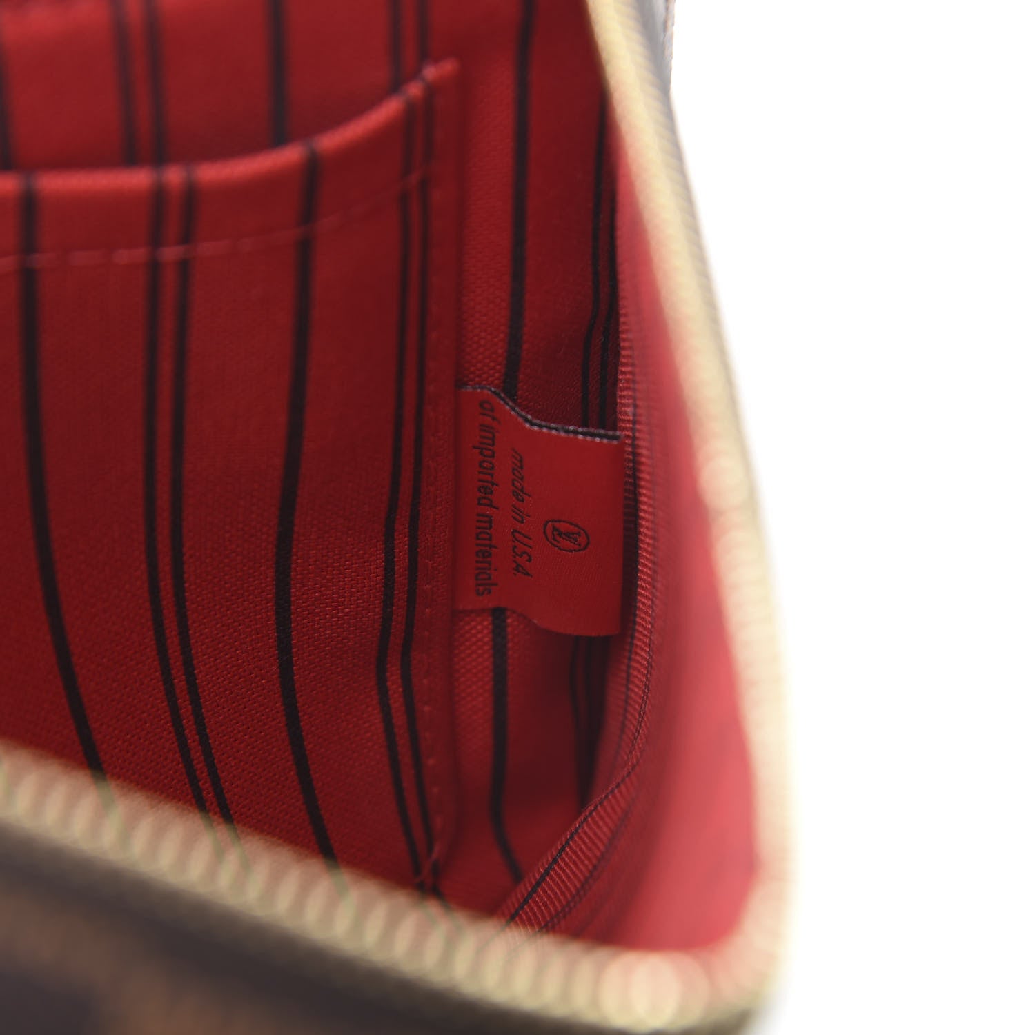 Louis Vuitton Damier Ebene Neverfull MM GM Pochette 7 of 8