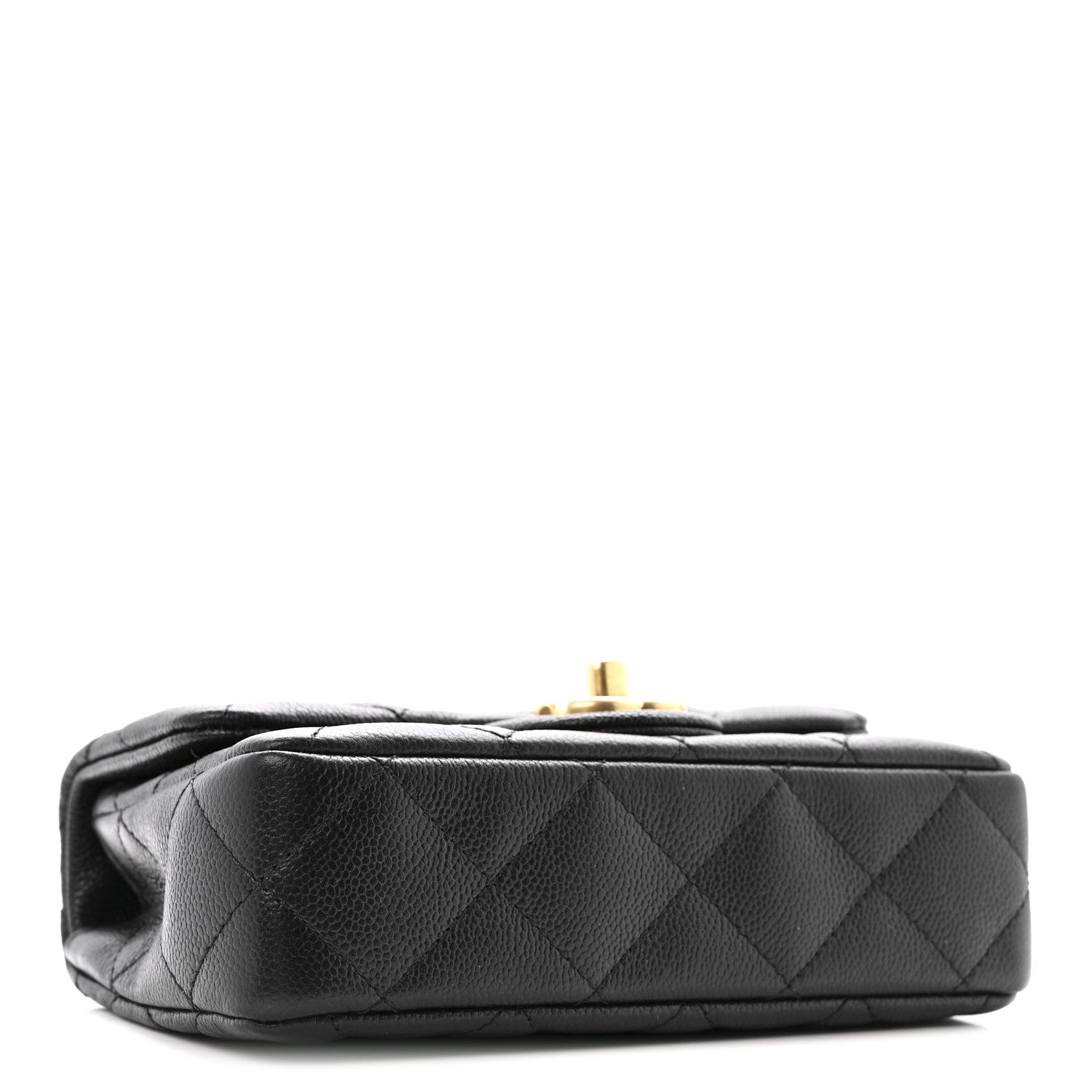 Chanel Caviar Quilted Mini Sweetheart Rectangular Flap Black 4 of 11