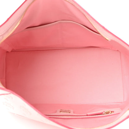 MCM Calfskin Ottomar Monogram Medium Klara Hobo Pink Blush 5 of 8