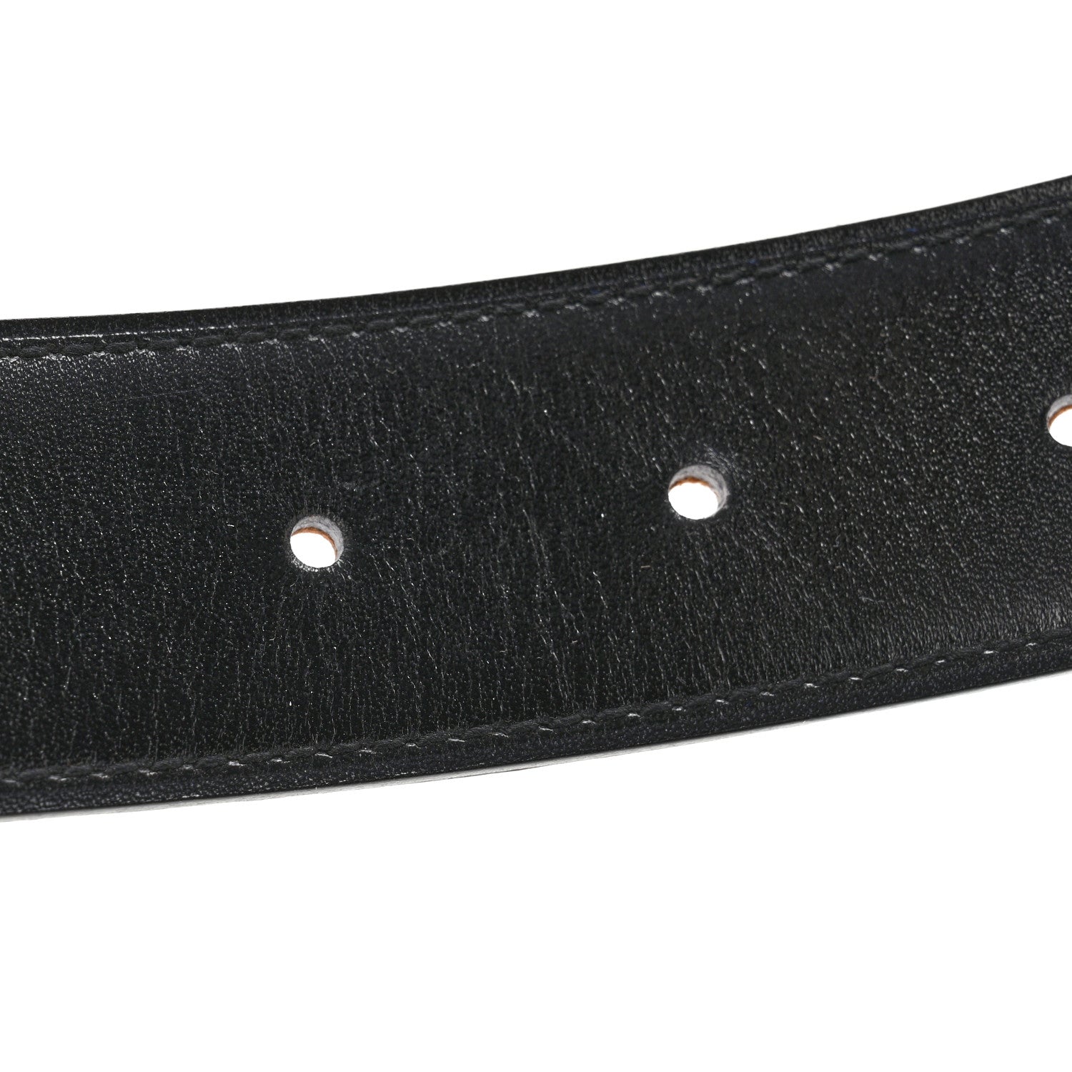 Hermes Box Togo 32mm H Belt 85 34 Black Gold 6 of 7