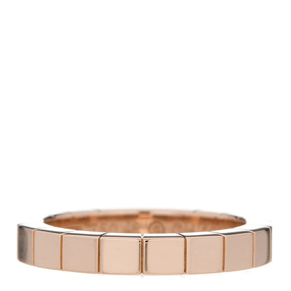 Cartier 18K Pink Gold 3mm Lanieres Ring 48 4.5 3 of 6