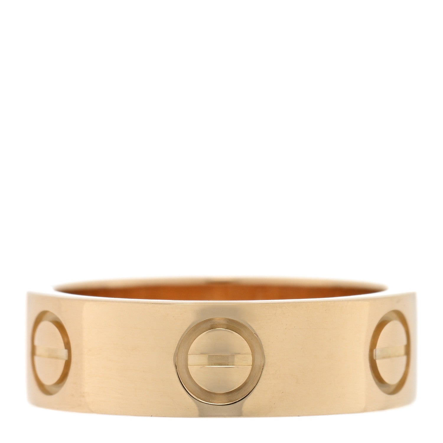 Cartier 18K Yellow Gold 5.5mm LOVE Ring 49 5 3 of 5