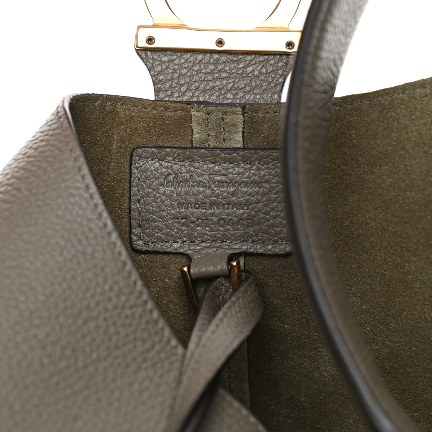 Calfskin Margot Hobo Grey