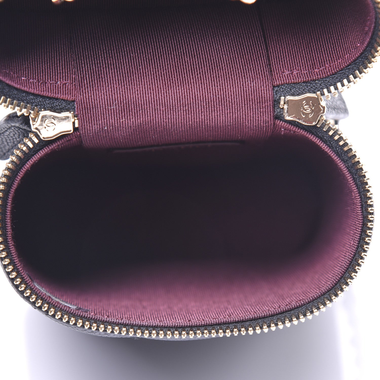 Chanel Caviar Quilted Phone Holder With Chain Black 8 of 23