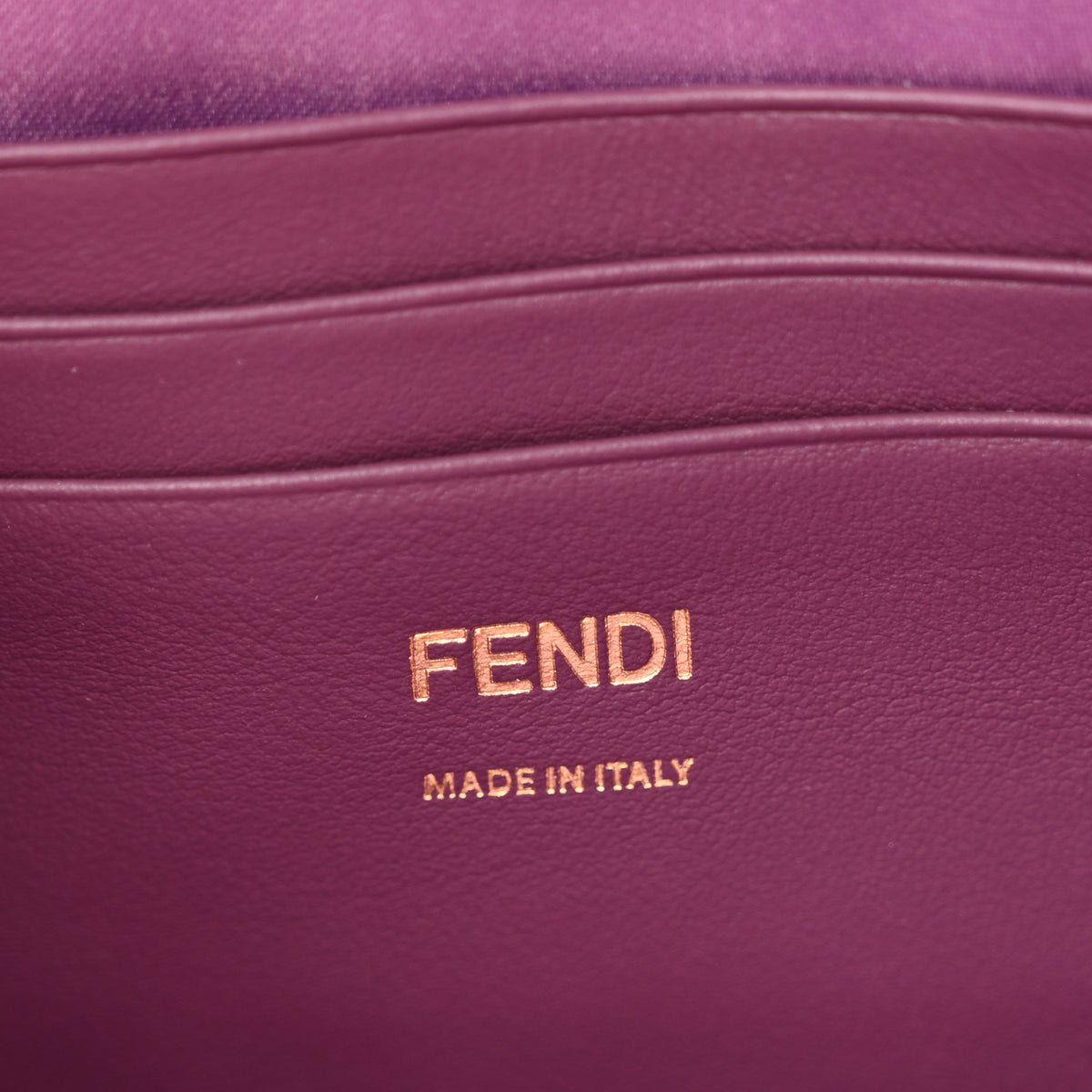 Fendi Ricamo Sequin Paillettes Vitello Grace FF Mini Baguette Rosa 6 of 11
