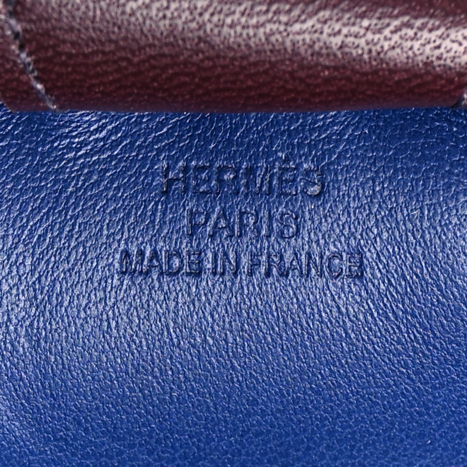 Hermes Milo Lambskin Grigri Rodeo Horse Bag Charm MM Rouge Sellier Mauve Sylvestre Bleu Saphir 3 of 4