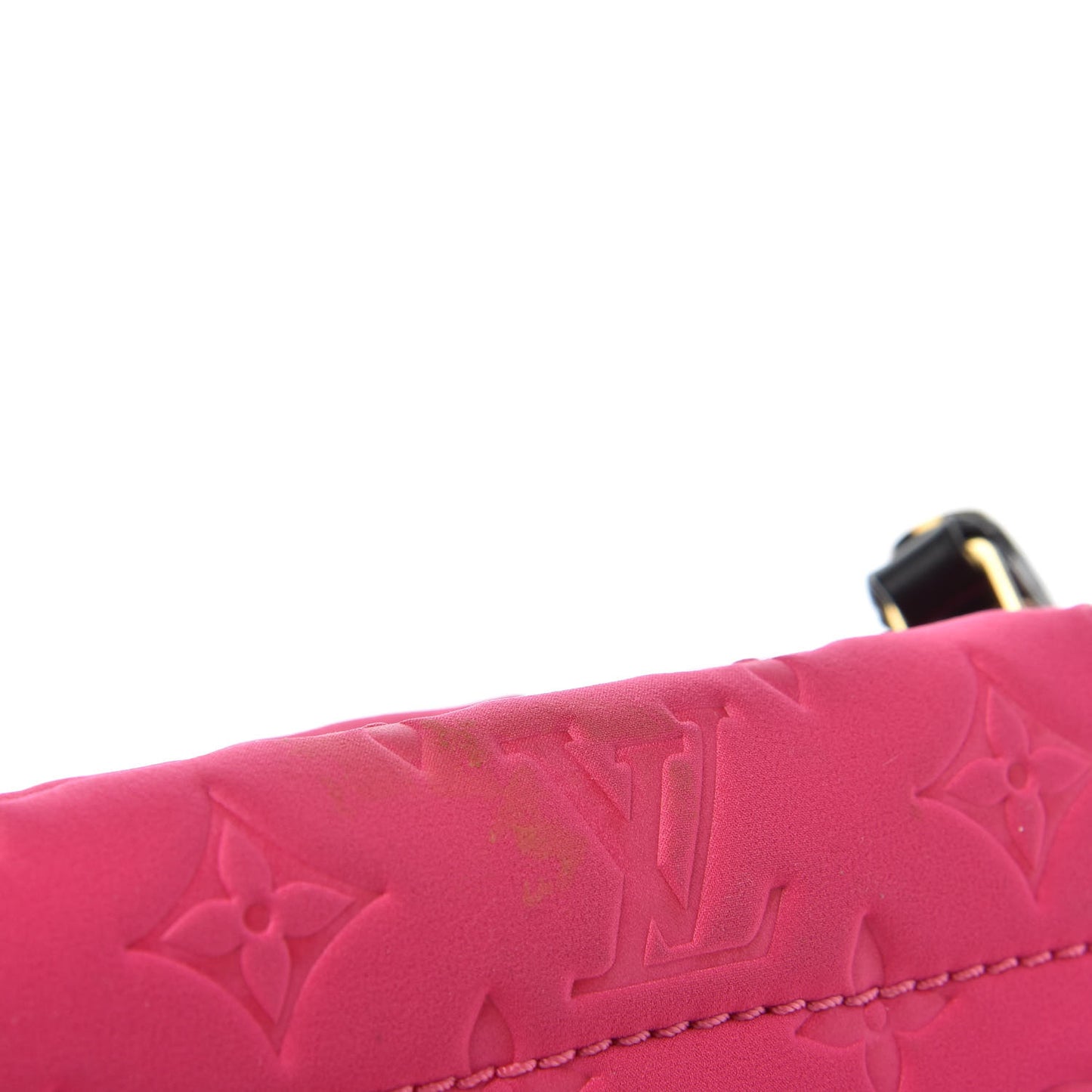 Monogram Scuba Clutch Pochette Fuchsia