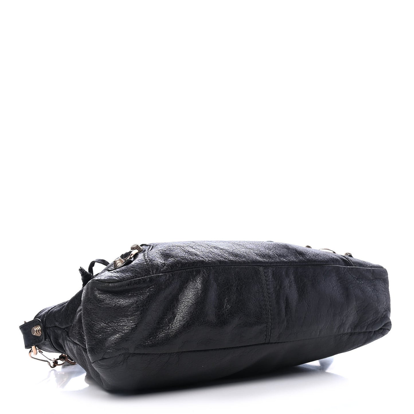Agneau Giant 12 Rose Gold Hardware Town Black