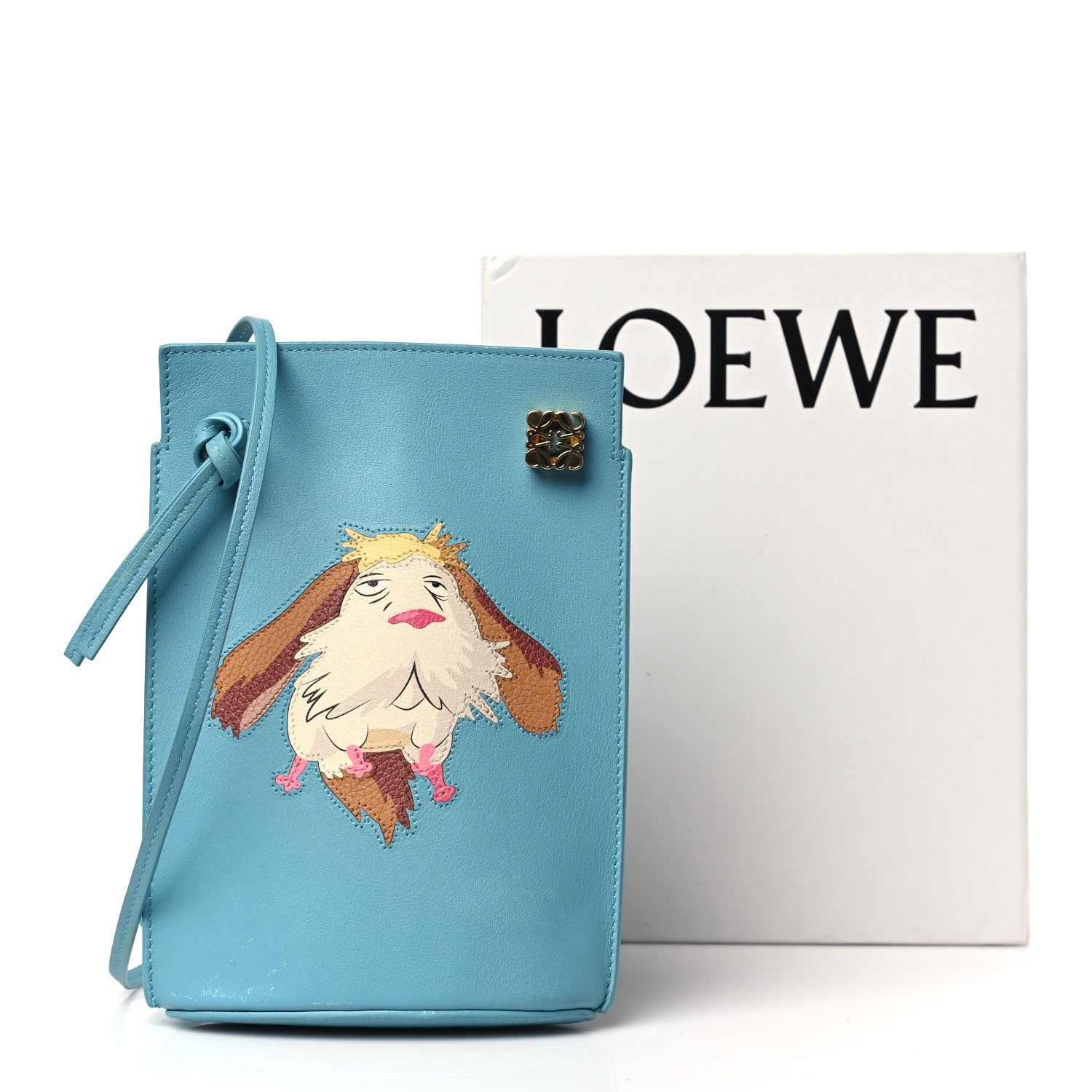 Loewe X HOWL'S MOVING CASTLE Calfskin Heen Dice Pocket 12 of 12
