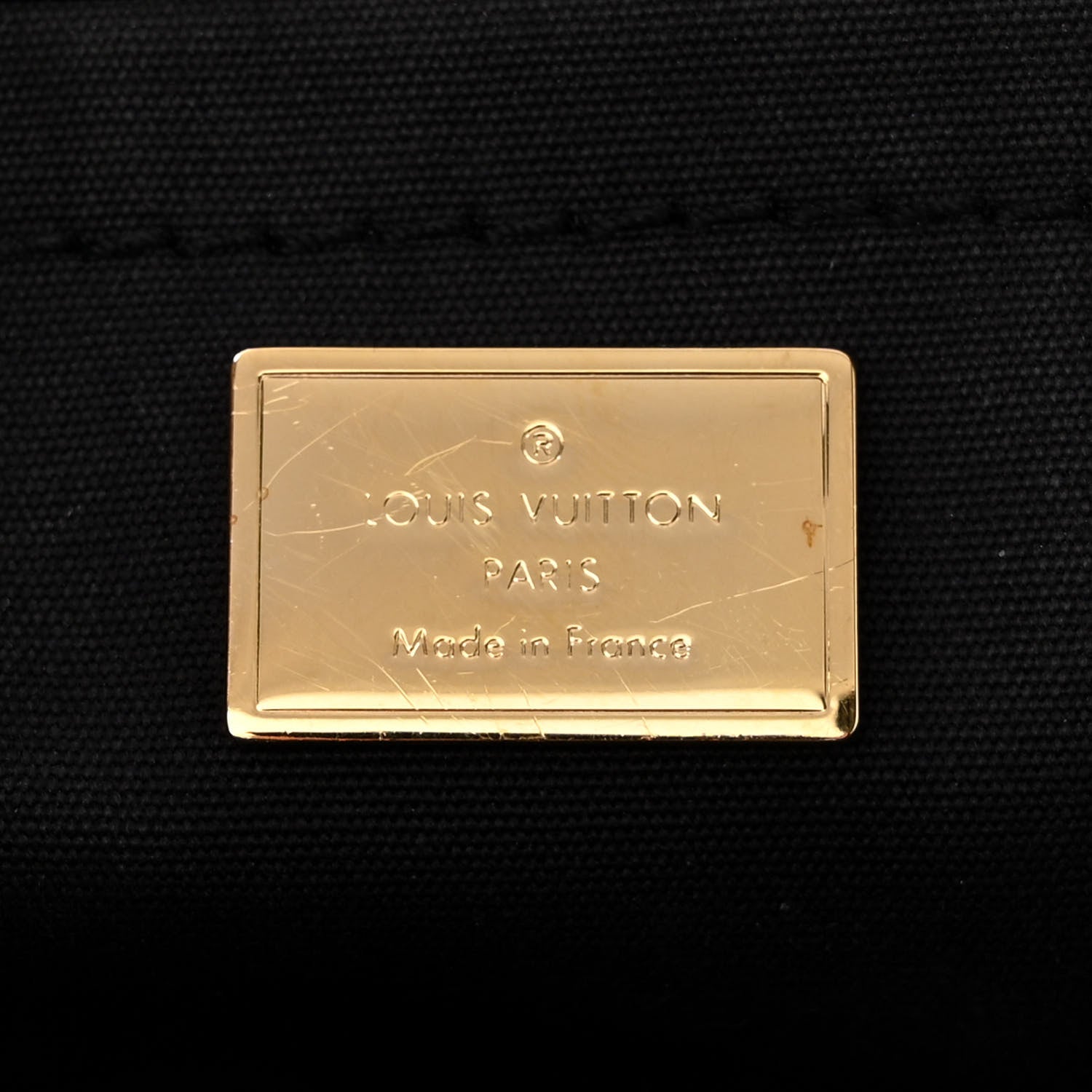 Louis Vuitton Vernis Santa Monica Clutch Noir Magnetique 6 of 10