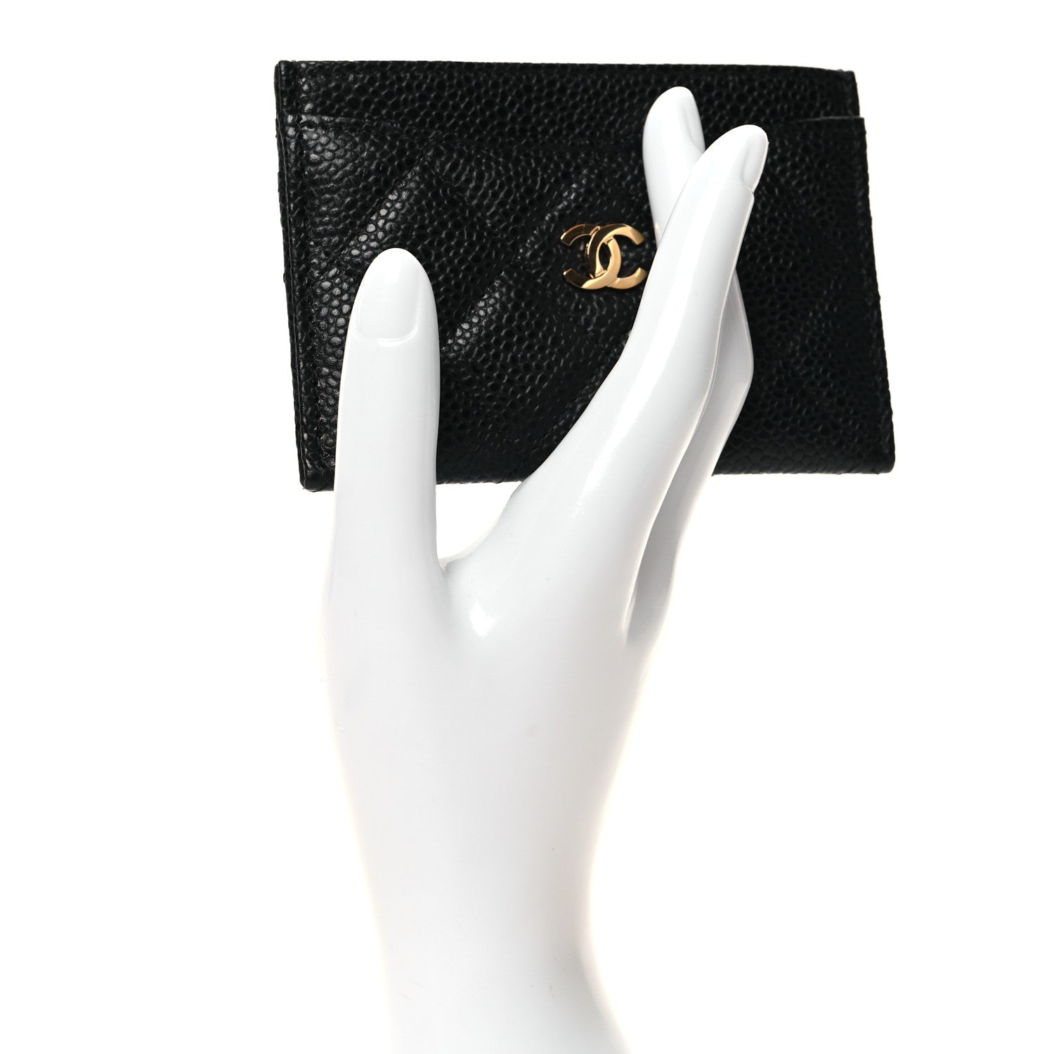 Chanel Caviar Quilted Card Holder Black 2 of 8