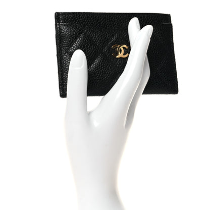 Chanel Caviar Quilted Card Holder Black 2 of 8