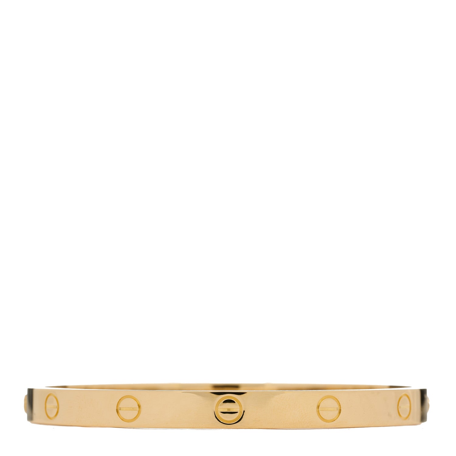 Cartier 18K Yellow Gold LOVE Bracelet 19 2 of 7