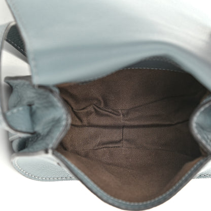 Chloe Calfskin Mini Marcie Round Crossbody Bag Rainy Blue 4 of 10