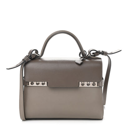 Delvaux Smooth Calfskin Mini Tempete Satchel Camaieux Tourterelle 1 of 13
