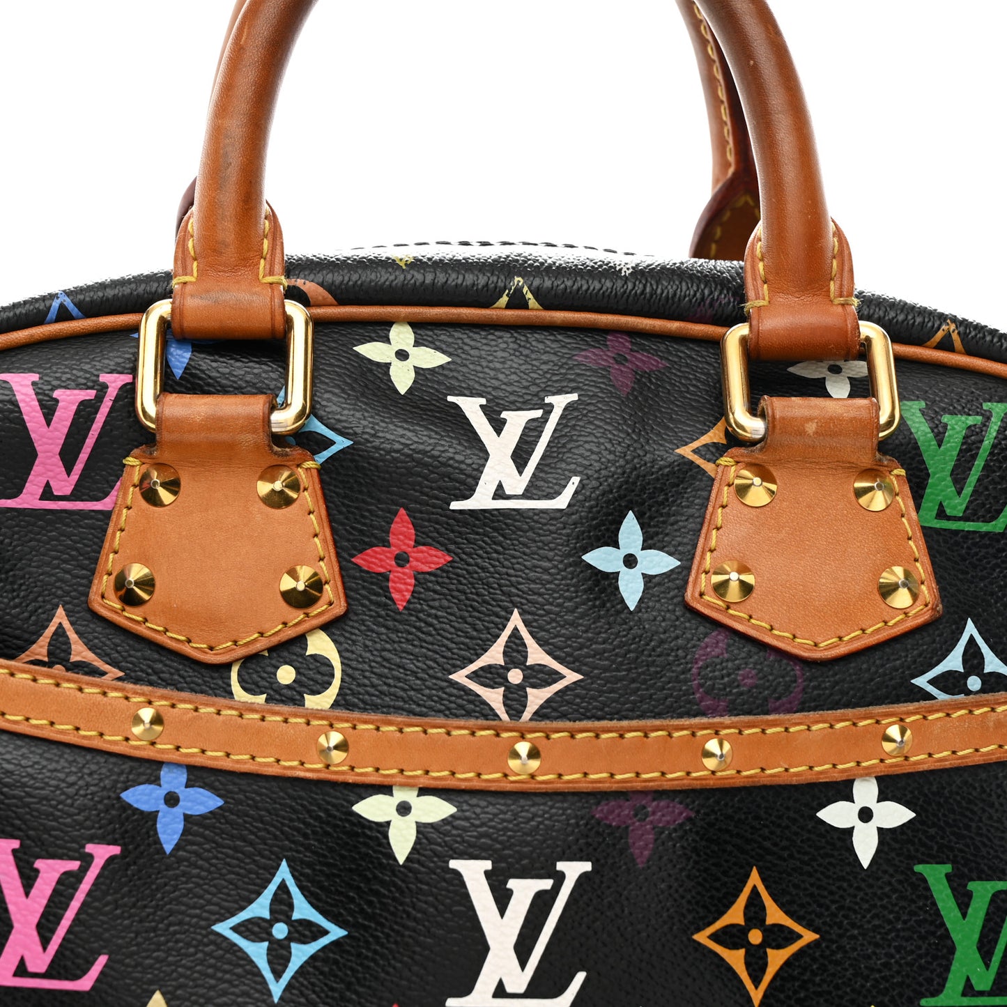 Monogram Multicolor Trouville Black