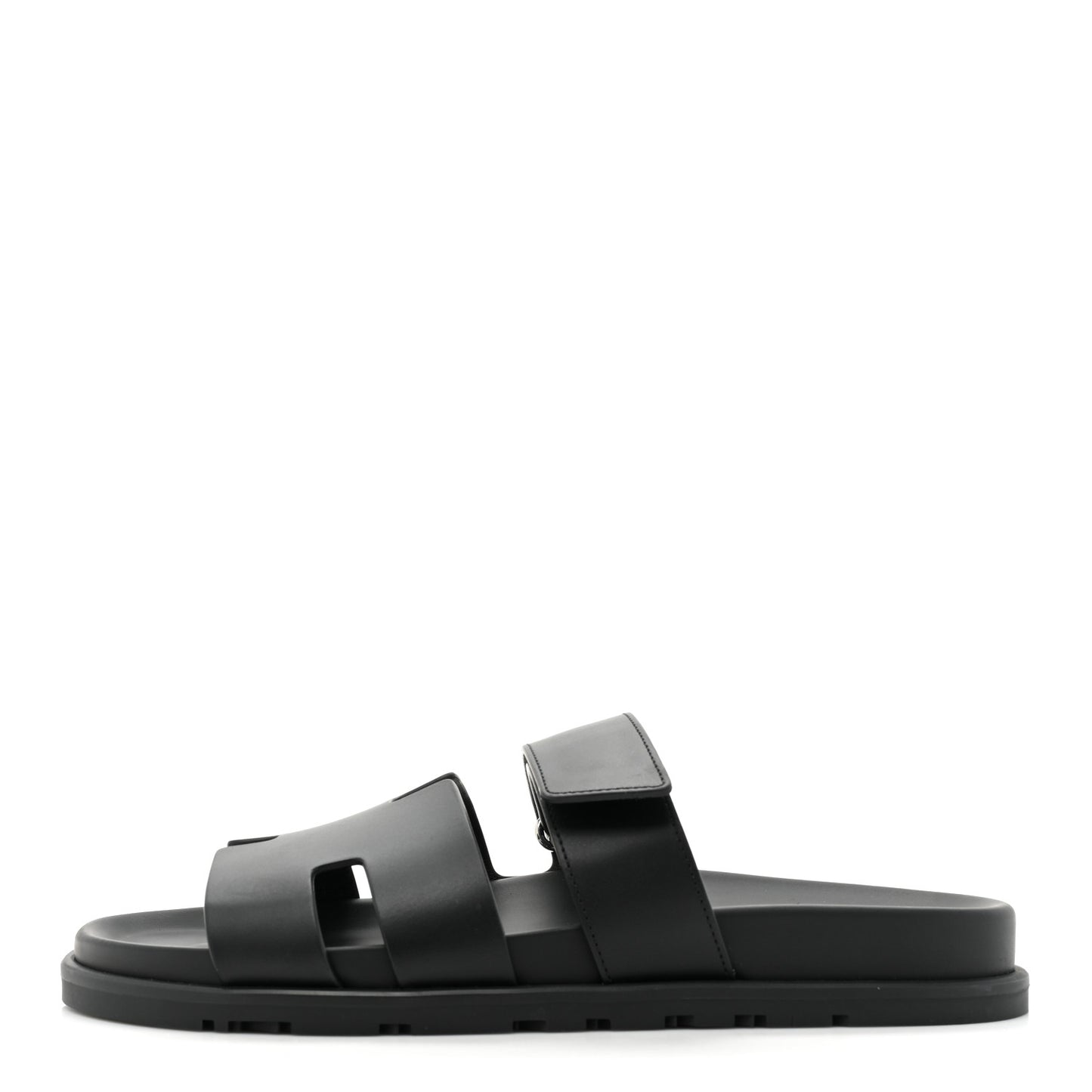 Calfskin Womens Chypre Sandals 41 Black