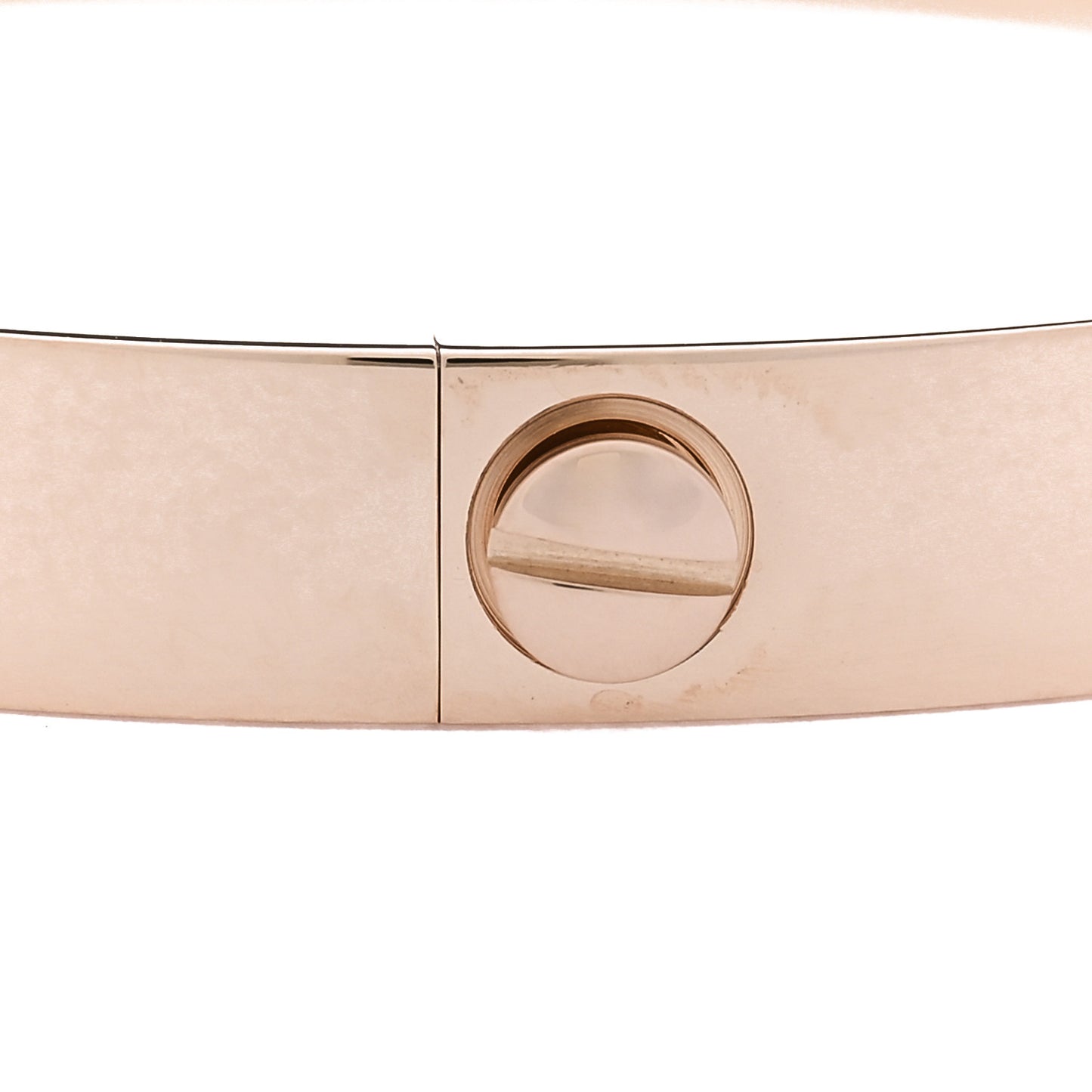18K Pink Gold 4 Diamond LOVE Bracelet 16