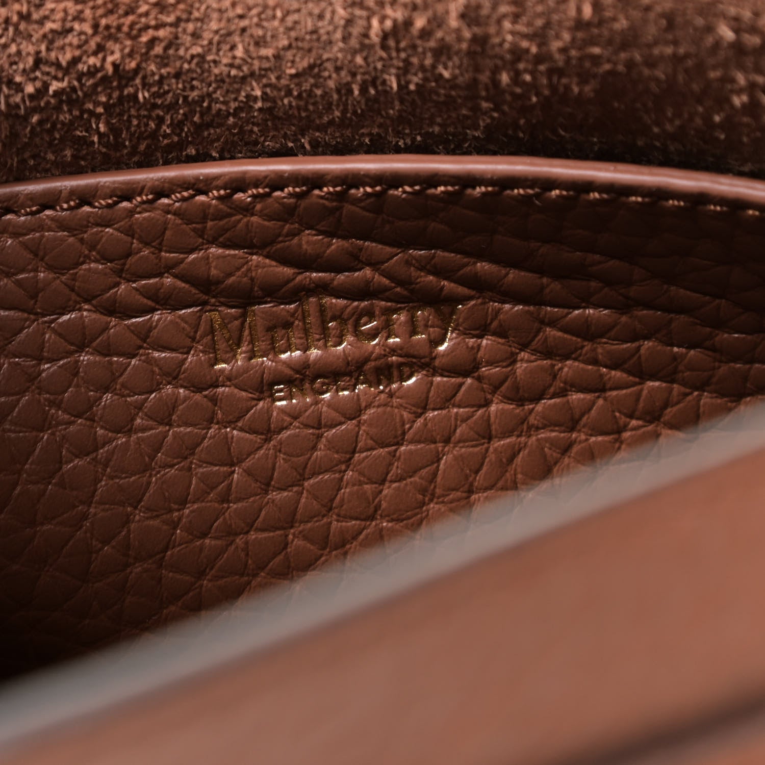 Mulberry Heavy Grain Mini Alexa Chestnut 13 of 17
