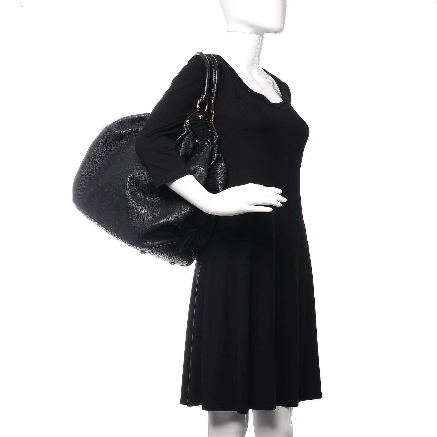 Louis Vuitton Mahina XL Black 2 of 9