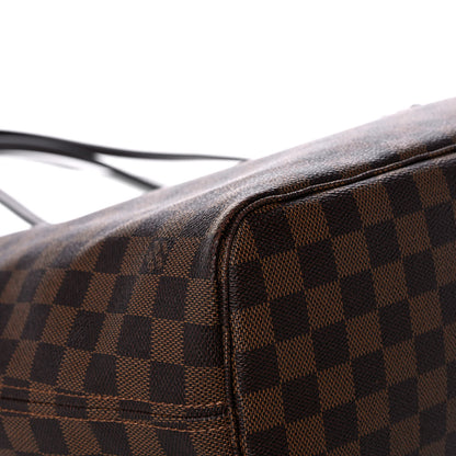 Louis Vuitton Damier Ebene Neo Neverfull MM Rose Ballerine 11 of 14