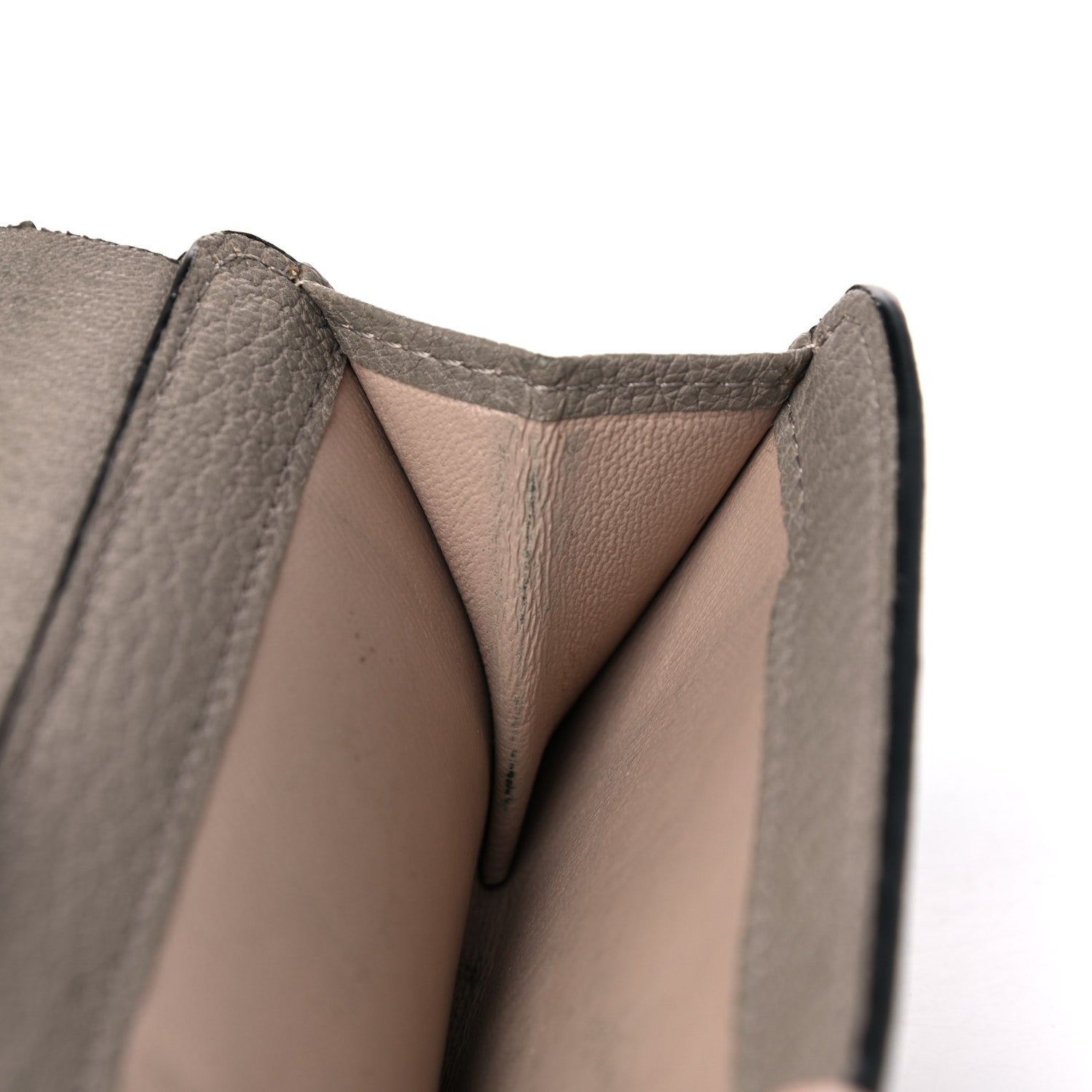 Chloe Grained Lambskin Drew Square Wallet Motty Grey 15 of 18