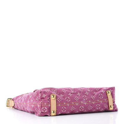 Louis Vuitton Denim Baggy GM Fuchsia 3 of 9