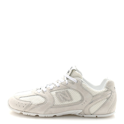 Miu Miu X NEW BALANCE Mesh Suede 530 SL Sneakers 40 White 1 of 10