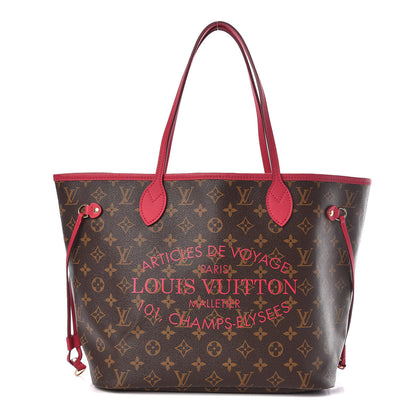 Louis Vuitton Monogram Articles de Voyage Ikat Neverfull MM Rose Indien 1 of 15