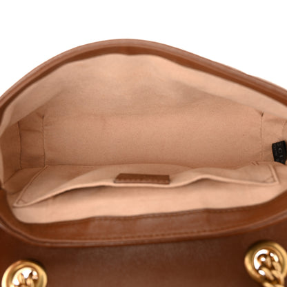 Gucci Azalea Calfskin Matelasse Diagonal Mini GG Marmont Shoulder Bag Cuir 5 of 12