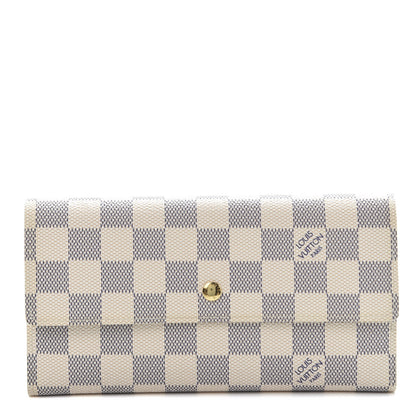 Louis Vuitton Damier Azur Porte Tresor International Wallet 1 of 9