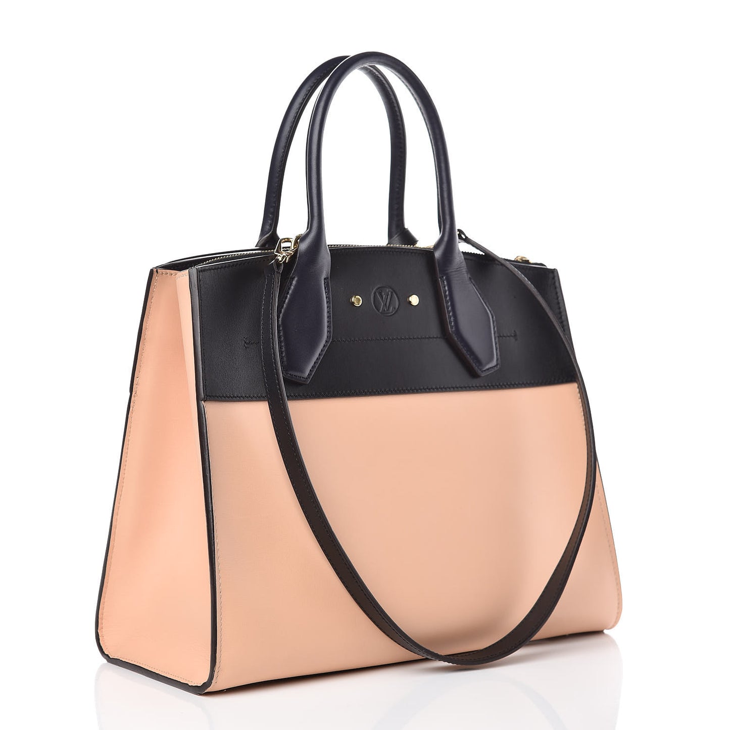 Calfskin City Steamer MM Vanilla Black