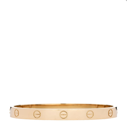 Cartier 18K Yellow Gold LOVE Bracelet 17 2 of 9